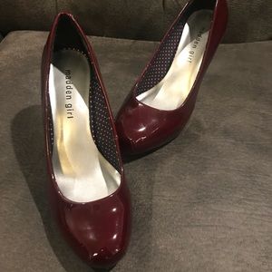 Maroon Madden heels